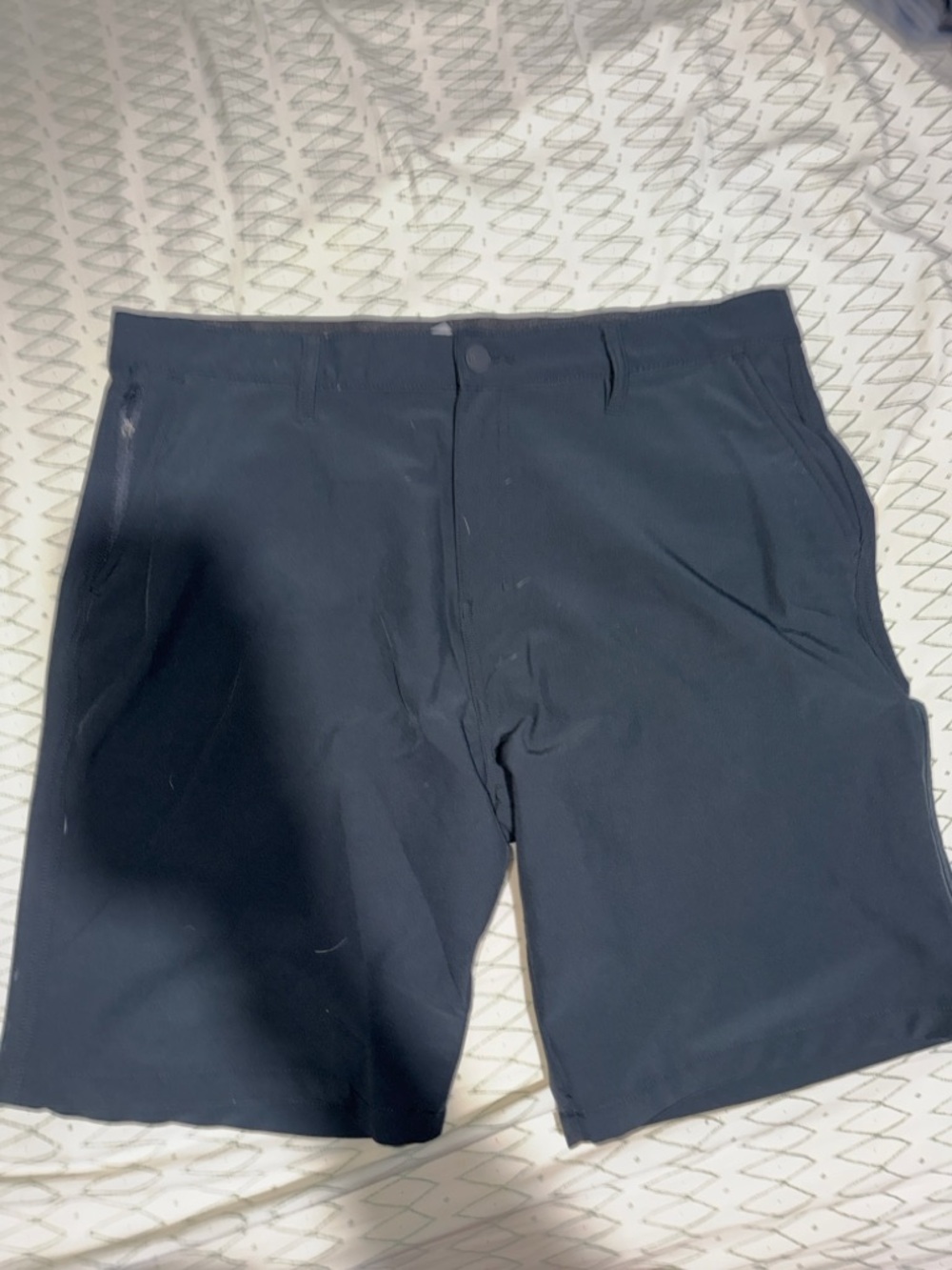 Hurley Men's Flat Front Performance Shorts - Black